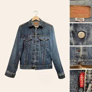 RARE Levi’s 70505 Type III Denim Jacket | 1971–1973 Small e 525 Valencia USA
